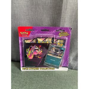 Pokémon TCG Mega Evolution Ascended Heroes Tech Sticker Collection Gastly Sealed